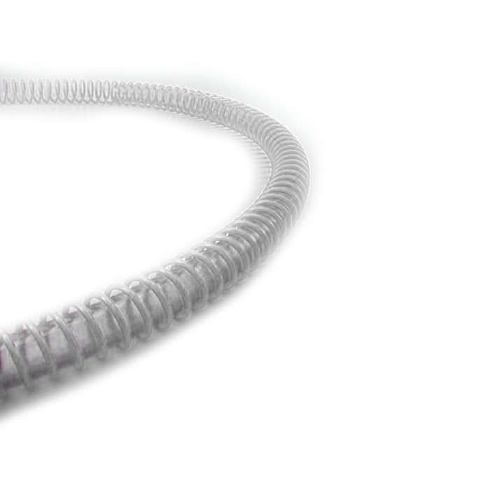 فنر خمیده ای کی دبلیو بی مدل PChill Anti-Kink Coil سایز 19.1 میلی متر رنگ Clear